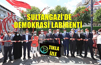 Sultangazi'de "Demokrasi Labirenti"