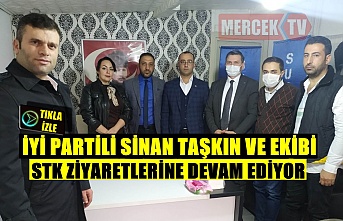 İyi Partili Sinan Taşkın Ve Ekibi STK Ziyaretlerine Devam Ediyor.