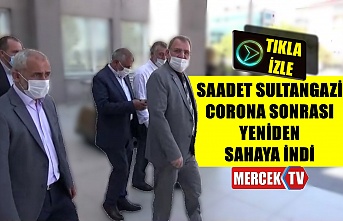 Saadet Sultangazi Corona Sonrası Yeniden Sahaya İndi.