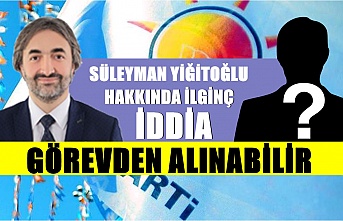 Yiğitoğlu Hakkında İlginç İddia Görevden Alınabilir !.