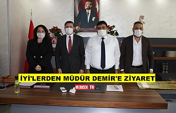 İYİ'lerden Müdür Demir'e Ziyaret !.