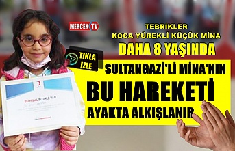 Sultangazi'li MİNA' nın Bu Hareketi Ayakta Alkışlanır !.