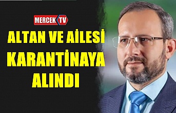 Altan Ve Ailesi Karantinaya Alındı !.