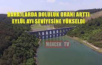 İstanbul'da Baraj Doluluk Oranlarında Artış Sürüyor !.