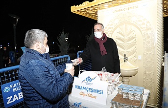 Sultangazi Belediyesi’nden İkram Çeşmesi