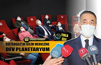 Sultangazi'de Necmettin Erbakan Bilim ve Kültür MerkezineDev Planetaryum Kuruldu