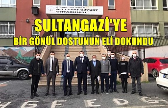 Sultangazi'ye Bir Gönül Dostunun Eli Dokundu !.