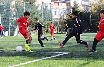 Sultanşehir futbol kulübünden bu semtin çocuklarına destek.