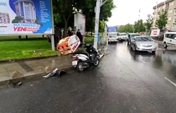 Sultangazi'de bir kişi iş başı yaptığı gün kaza yapıp işsiz kaldı.