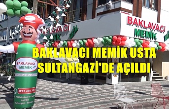 Baklavacı Memik Usta Sultangazi'de Açıldı.