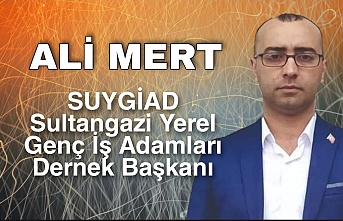 SUYGİAD Başkanı Ali Mert'ten Kurban Bayramı Mesajı