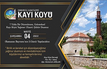 GELENEKSEL YAĞMUR (HACET) DUASI