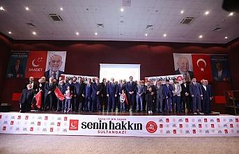 Saadet Sultangazi'den bin kişilik aday tanıtım programı 