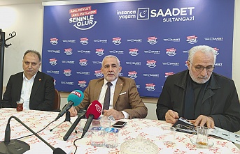 Saadetli Başkan Hüsnü Nazlı Basın Mensuplarını Ağırladı.