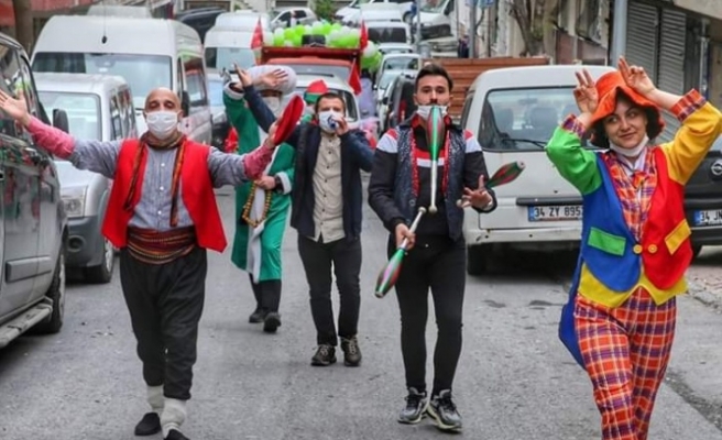 Sultangazi'li Çocuklara Süpriz Sokak Etkinliği.