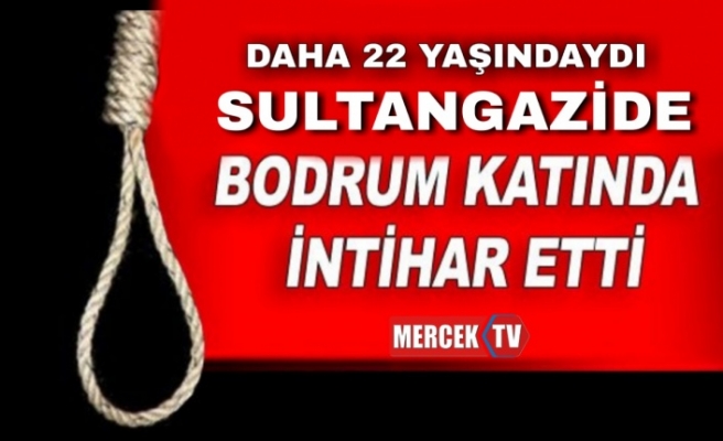 Sultangazi'de 22 Yaşındaki Genç Bahçe Hortumuyla Kendini Asarak İntihar Etti.