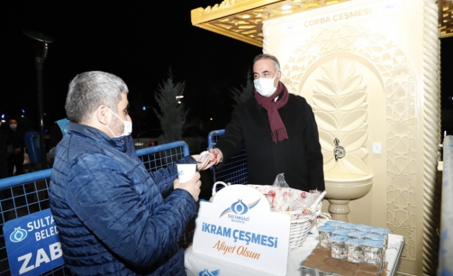 Sultangazi Belediyesi’nden İkram Çeşmesi