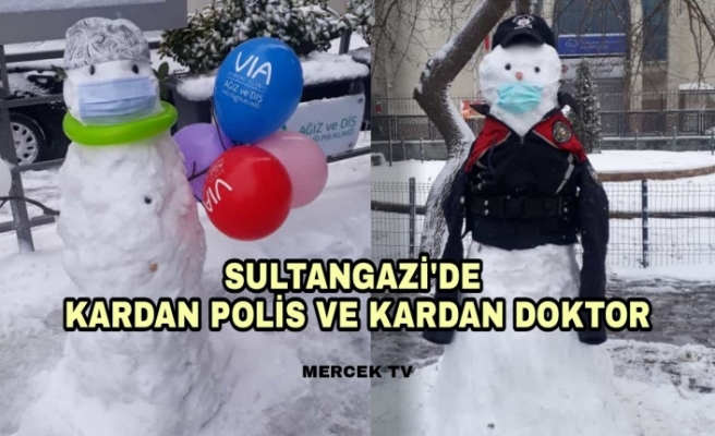 Sultangazi'de Kardan Polis Ve Kardan Doktor !.