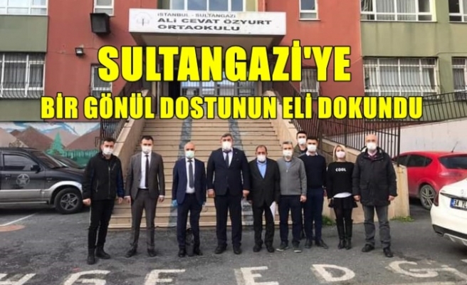 Sultangazi'ye Bir Gönül Dostunun Eli Dokundu !.