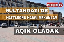 Sultangazi'de Haftasonu Hangi Mekanlar Açık Olacak.