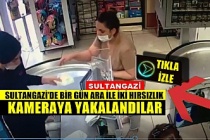 Sultangazi'de Aynı Marktte Bir Gün Ara İle İki Hırsızlık Kameraya Yansıdı.