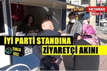 Sultangazi'li İyi Parti Standına Ziyaretçi Akını !.