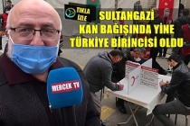 Sultangazi Kan Bağışında Yine Türkiye Birincisi Oldu !.