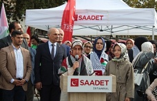 Saadet Partisinden Dünya Barış Günü Basın Açıklaması