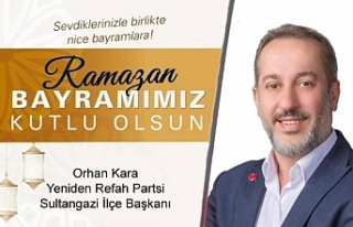 Orhan Kara'dan Ramazan Bayramı Mesajı