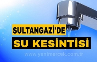 Sultangazi'de Su Kesintisi