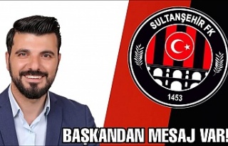 Sultanşehir Futbol Kulübü Başkanı Oğuz Erkan...