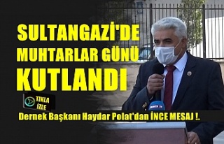 Sultangazi'de Muhtarlar Günü Kutlandı.