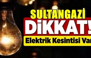 Sultangazi'de Elektrik Kesintisi !.