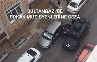 Sultangazi'de Sokak Müzisyenlerine Ceza !.