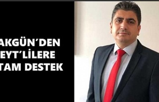 Akgün'den EYT'lilere Tam Destek