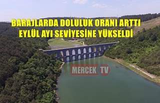 İstanbul'da Baraj Doluluk Oranlarında Artış...