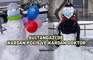 Sultangazi'de Kardan Polis Ve Kardan Doktor !.