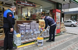 Sultangazi'de Kaldırım İşgaline ‘Çizgi’...