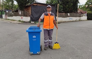 Sultangazi'de temizlik görevlisi bulduğu 5...