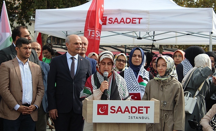 Saadet Partisinden Dünya Barış Günü Basın Açıklaması